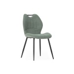 Chaise en tissu MULI coloris vert