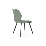 Chaise en tissu MULI coloris vert