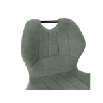 Chaise en tissu MULI coloris vert
