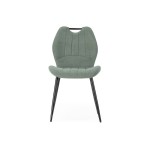 Chaise en tissu MULI coloris vert
