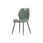 Chaise en tissu MULI coloris vert