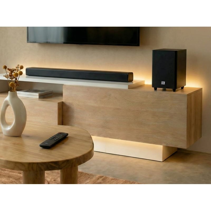 Barre de son JBL SB550 - Caisson sans fil 250 watts 95 cm coloris Noir
