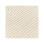 Canapé droit convertible VALENCIA 2 places Velours côtelé Beige