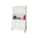 Buffet de cuisine SPOON coloris blanc