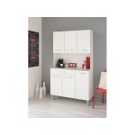 Buffet de cuisine SPOON coloris blanc