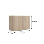Haut 80cm 2 portes FUMAY 2