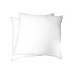Lot de 2 oreillers confortables et anti-acariens 60x60 cm DODO