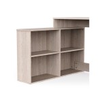 Bureau d'angle CORNER 111.9 cm coloris Chêne