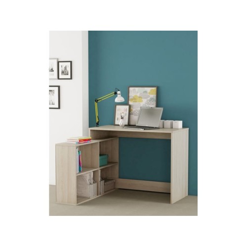 Bureau d'angle CORNER 111.9 cm coloris Chêne