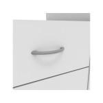 Bureau enfant ARISTOTE 123 cm coloris blanc mat