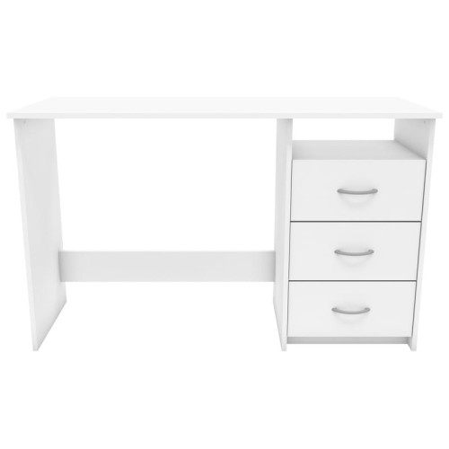 Bureau enfant ARISTOTE 123 cm coloris blanc mat