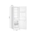 Refrigerateur combiné (congél en bas) froid Statique FAR CB2625WDWD - largeur 55 cm x hauteur 180 cm