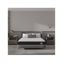 Matelas 140x190 cm - STARTING Ressorts ensachés + mousse soutien Ferme épaisseur 21 cm