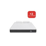Matelas 140x190 cm - STARTING Ressorts ensachés + mousse soutien Ferme épaisseur 21 cm