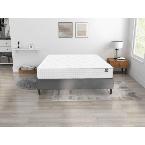 Matelas 140x190 cm  DAILY Ressorts ensachés + mousse soutien Ferme épaisseur 20 cm