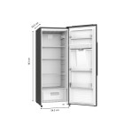 Refrigerateur 1 porte froid Statique FAR RTU2326DWDBK - largeur 54.5 cm x hauteur 143 cm