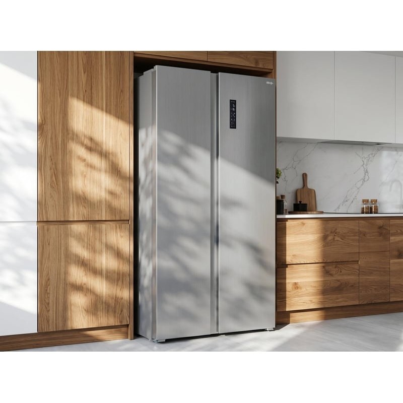 Refrigerateur américain froid Ventilé (no frost): sans givre FAR SBS446DIX - largeur 91 cm x hauteur 177 cm