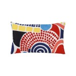 Coussin 30x50 cm multicolore Intérieur Extérieur AL X CONFORAMA TETRIS