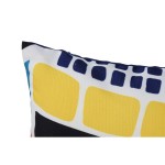 Coussin 30x50 cm multicolore Intérieur Extérieur AL X CONFORAMA TETRIS