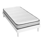 Matelas 90x190 cm 8 HEURES NEO Mousse soutien Ferme épaisseur 17 cm