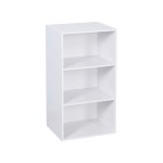 Bibliotheque coloris blanc 2 étagère(s) Cubik - 42 cm x 80 cm