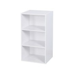 Bibliotheque coloris blanc 2 étagère(s) Cubik - 42 cm x 80 cm