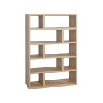 Bibliotheque coloris naturel 4 étagère(s) Honey - 29.5 cm x 173.5 cm