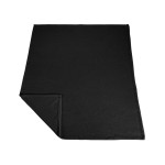 Plaid 180x230cm LILOU coloris noir