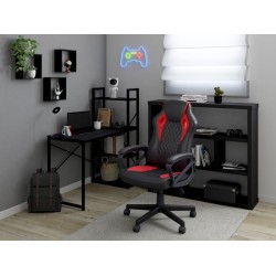 Fauteuil gaming Tanos avec assise réglable en hauteur