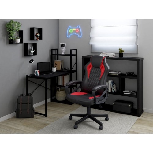 Fauteuil gaming Tanos avec assise réglable en hauteur