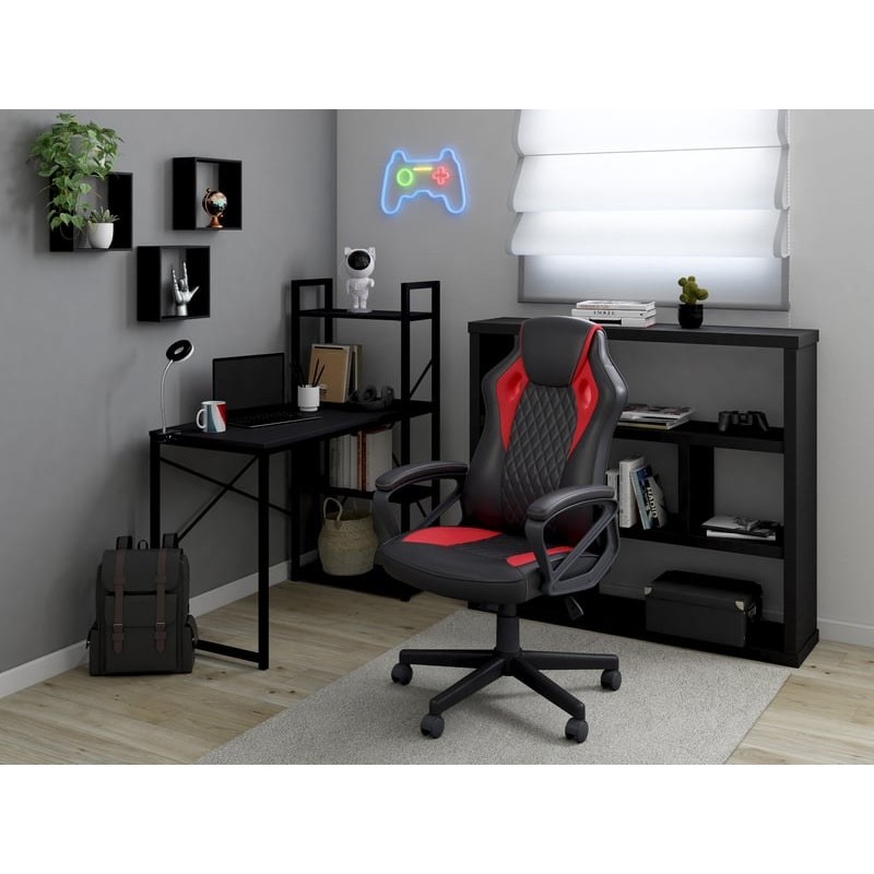 Fauteuil gaming Tanos avec assise réglable en hauteur