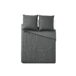 Parure de lit Housse+ 2 taies 240x220 cm COCON