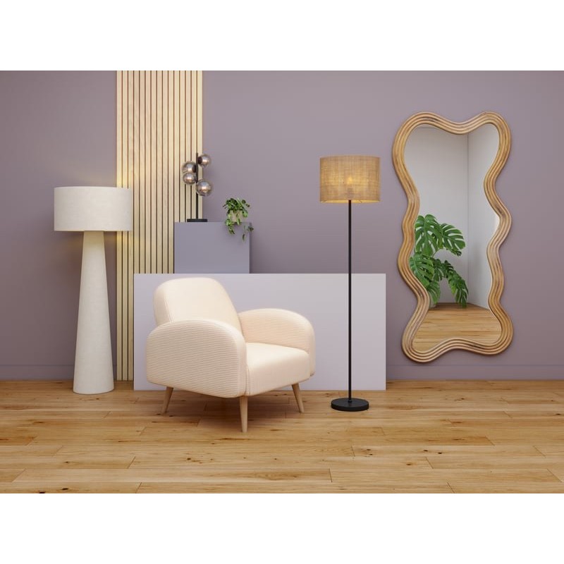 Lampadaire Bambou 149.5 cm naturel SOANE
