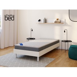 Matelas 90x190 cm CONFOBED OXA Mousse soutien Ferme épaisseur 15 cm