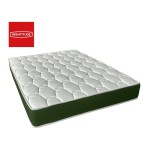 Matelas 140x190 cm NIGHTITUDE LE VERDOYANT Ressorts + mémoire de forme soutien Ferme épaisseur 23 cm