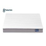 Matelas 140x190 cm 8 HEURES LE VAINQUEUR Mousse soutien Ferme épaisseur 20 cm