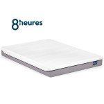 Matelas 140x190 cm 8 HEURES LE VAINQUEUR Mousse soutien Ferme épaisseur 20 cm