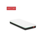 Matelas 90x190 cm NIGHTITUDE PISTACIO Ressorts + latex soutien Medium épaisseur 22 cm
