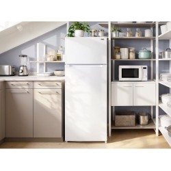 Refrigerateur 2 portes (congél en haut) froid Statique FAR DPG2025DW G - largeur 54 cm x hauteur 142.8 cm