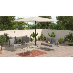  DOKOS PARASOL JARDIN BEIGE IVOIRE