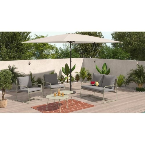  DOKOS PARASOL JARDIN BEIGE IVOIRE