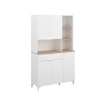 Buffet de cuisine blanc FUJI
