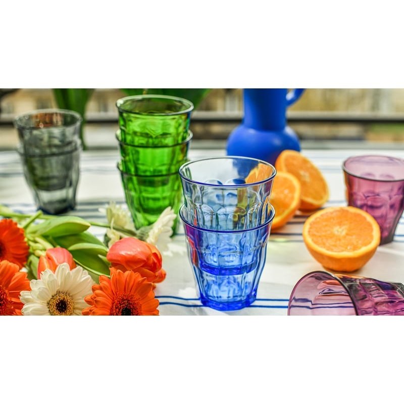 Gobelet 25 cl en verre PICARDIE coloris vert