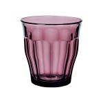 Gobelet 25 cl en verre PICARDIE coloris prune