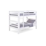 Lit superposé 90x200 cm  HARRY 5 coloris Blanc