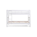 Lit superposé 90x200 cm  HARRY 5 coloris Blanc