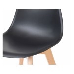 Chaise SACHA coloris noir