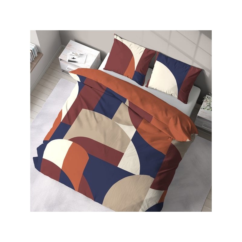 Parure de lit Housse+ 2 taies 240x220 cm FARO