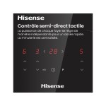 Plaque de cuisson à induction HISENSE HI6311BSCE - 3 foyer(s) 