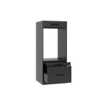 Colonne pour machine à laver ou sèche-linge 1 plateau extensible BUANDERIE OMBRE
